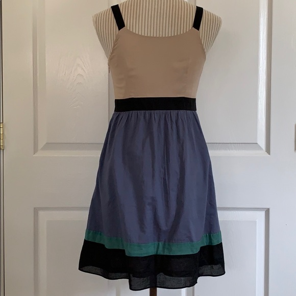 Ann Taylor Loft Colorblock Dress - Picture 4 of 6